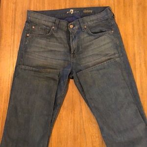 Men’s like new seven for all mankind slimmy
